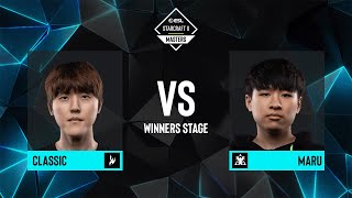 Classic vs Maru  ESL SC2 Masters Winter 2023 Finals  Winners Stage [upl. by Nyret]