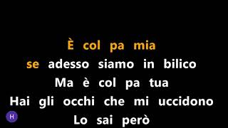 Apnea  Emma Marrone Karaoke HQ [upl. by Medea]