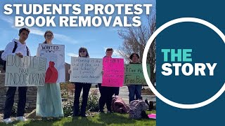 Canby students protest removal of 37 books from district libraries [upl. by Ayidah208]