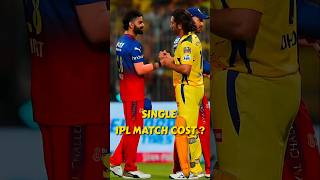 Cost of one IPL match ipl ipl2025 cricket stadium shorts [upl. by Ydroj779]