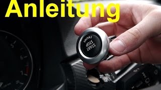 BMW Startknopf wechseln  Anleitung [upl. by Rucker]