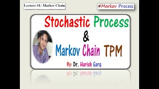 Lecture 1 Stochastic process and Markov Chain Model  Transition Probability Matrix TPM [upl. by Tsenre572]