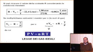 Esercizi di Chimica Generale Inorganica  Legge dei gas ideali  applicazioni  esercizio [upl. by Strohl]