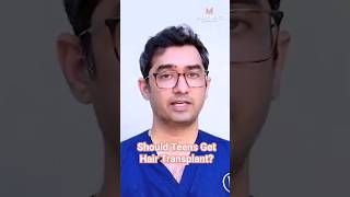 Teenage Hair Loss  Hair Transplant in 20s  Dr Malay Mehta [upl. by Nanor917]