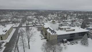 Winter Flight  Lockport NY  Drone  352023 [upl. by Tiedeman889]