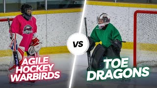 3on3 Classic  Season 8  Agile Hockey Warbirds vs Toe Dragons Aug 19th 2023 [upl. by Januisz]