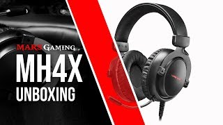 Auriculares con tecnología Háptica SENSUS MH4X  Unboxing  Mars Gaming [upl. by Yeldarb]