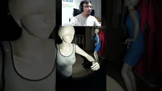 This mannequin horror game is too creepy shorts [upl. by Isabeau]