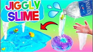 DIY CLEAR GLIBBI SLIME 😁 DIY CLEAR WATER SLIME aus 2 Zutaten I PatDIY [upl. by Bettine]