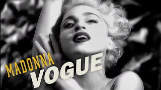 4K Madonna  Vogue Music Video [upl. by Hesoj]