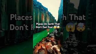 Places On Earth That Dont Feel Real shorts tiktok nature travel explore vacation viralvideo [upl. by Colwen]