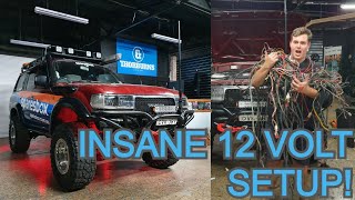 Insane 80 Series Landcruiser Gets Epic 12v Setup [upl. by Easton]