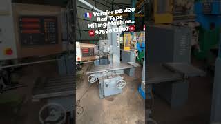 Vernier DB 420 Bed Milling MachineFor SaleCallWA  9769633007 vernier dufour machine rabale [upl. by Krefetz406]