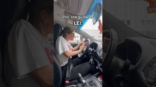 • ALLA GUIDA LUI 😎vs LEI 😵‍💫• shorts funny comedyfamily comedyvideo driving menvswomen [upl. by Jacy]