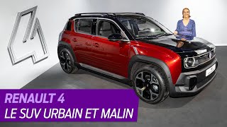 RENAULT 4 2025 POURQUOI le nouveau SUV électrique urbain et MALIN nous a SEDUITS [upl. by Clary883]