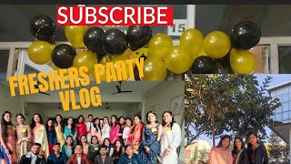 freshers party in colleges freshers dance in college 🥰🥰dailyvlog comedy collegelife [upl. by Cirre]