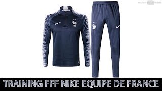 ⚽️ Déballage Survêtement Training Entrainement FFF Nike Equipe de France ⭐️⭐️ 2018 [upl. by Okihcim]