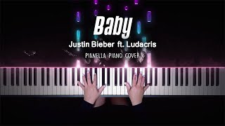 Justin Bieber  Baby ft Ludacris  Piano Cover by Pianella Piano [upl. by Pros936]