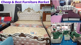 Cheap amp Best Quality Furniture Market  Sofa Dining Table Bed Recliners  Hyderabad [upl. by Notned]