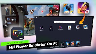 How To Download amp Install MSi App Player Emulator On Pc  Best Android Emulator For PCLaptop [upl. by Lilaj]