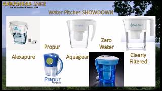 The Best Water Pitchers that Remove Fluoride  ZeroWaterAquagearPropurClearly FilteredAlexapure [upl. by Bunde56]