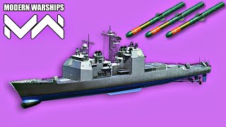 Rum139 Swarmer Armed Ticonderogaclass Cruiser Is Key To Win  Modern Warships [upl. by Keely]