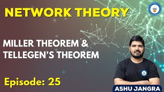 Network Theory Episode 25 Miller Theorem amp Tellegens Theorem [upl. by Aggappora]