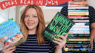 The 24 Books I Read in July [upl. by Dnalloh974]