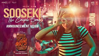 SOOSEKI The Couple Song Announcement Video  Pushpa2TheRule  Allu Arjun  Rashmika  SukumarDSP [upl. by Amocat]