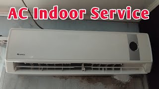 GREE AC Indoor Unit Servicing Bangla  AC Water Leakage Problem Solve [upl. by Artemas]