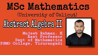 63 cyclotomic extension  Abstract Algebra MSc Maths Second Sem Calicut University  PSMO College [upl. by Isolda]