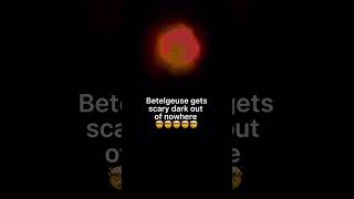 Betelgeuse collapsing in on itself shorts space spacefacts [upl. by Trudy]