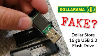 Dollar Store USB Flash Drive  Is This For Real [upl. by Ainos]