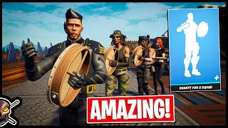 SHANTY FOR A SQUAD Traversal Emote Amazing Feature Fortnite Battle Royale [upl. by Smada]