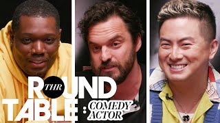 FULL TV Comedy Actor Roundtable Bowen Yang Michael Che Jake Johnson Danny McBride amp More [upl. by Otsedom701]