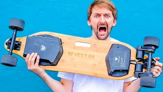 THE WORLDS FASTEST ELECTRIC SKATEBOARD [upl. by Ydospahr]