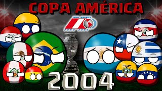 Asi fue la COPA AMERICA Perú 2004  countryballs [upl. by Jeni885]