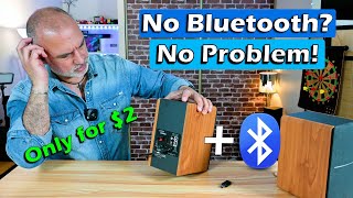 Connect any speaker to Bluetooth [upl. by Hansel]