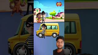 Chor Ne Kiya Bacche Ko Kidnap 😱  shorts cartoon youtubeshorts [upl. by Annoed]