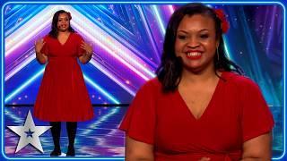 Impressionist Suzi Wild left the Judges in STITCHES  Unforgettable Audition  Britains Got Talent [upl. by Aenert]