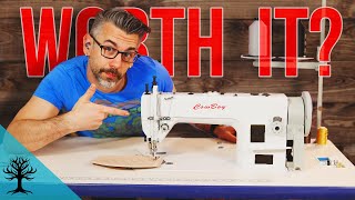 Is a Professional Leather Sewing Machine Worth It  Tandys COWBOY 797 [upl. by Dorthea]