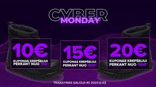 Cyber Monday visą savaitę [upl. by Chellman]