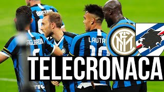 I Gol di Lautaro e Lukaku commentati da Trevisani Tramontana e Bisantis  Inter 21 Sampdoria [upl. by Ynnav]