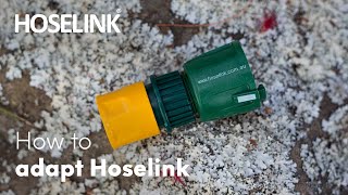 How to adapt Hoselink to other products including pressure washers sprinklers amp more [upl. by Atinuaj]