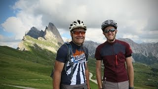 Mountain Biking Seiser Alm Father And Son Edition [upl. by Laikeze]