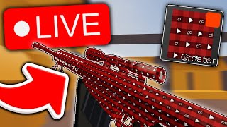 🔴 LIVE  Giving CREATOR SKIN In Arsenal Roblox Arsenal [upl. by Enihpets]