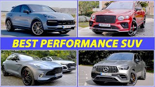 Best Performance SUV Urus vs Bentayga vs DBX vs RSQ8 vs Model X vs Cayenne Turbo vs GLE 63 vs X5 M [upl. by Aerehs760]