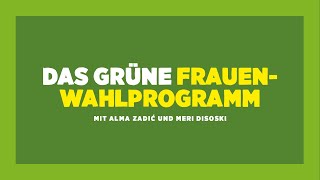 Das Grüne FrauenWahlprogramm [upl. by Olympe]