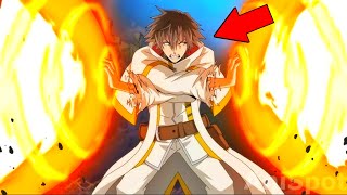 Boy Reincarnated Another World As A Vilin God Hide His Power of death Anime Explained Hindi [upl. by Shandie]