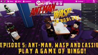 AntMan and the Wasp in ROBLOX Episode 5  AntMan Wasp and Cassie play a game of Bingo [upl. by Swigart]